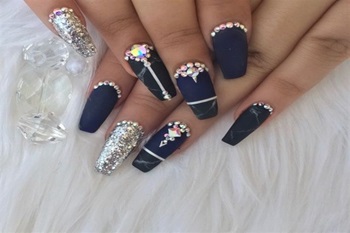 Embellished Nail Art